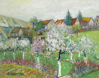 Yolande Ardissone - Pommiers en Normandie