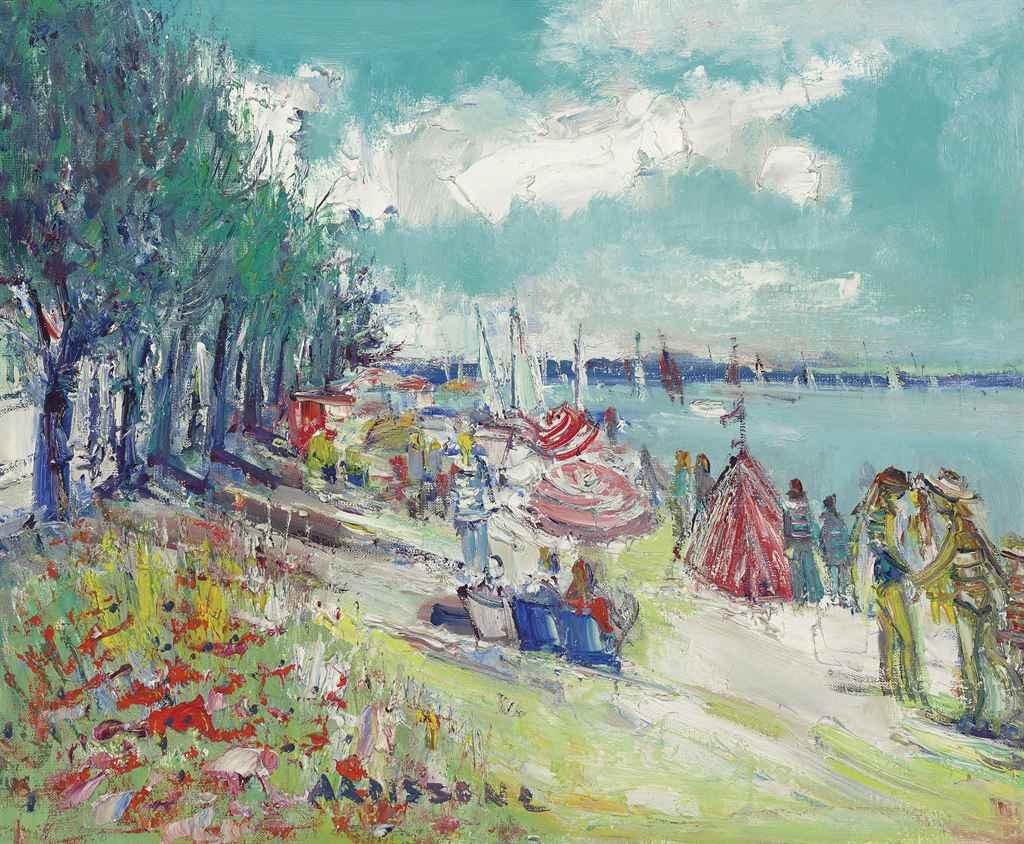 Yolande Ardissone - Sur la plage