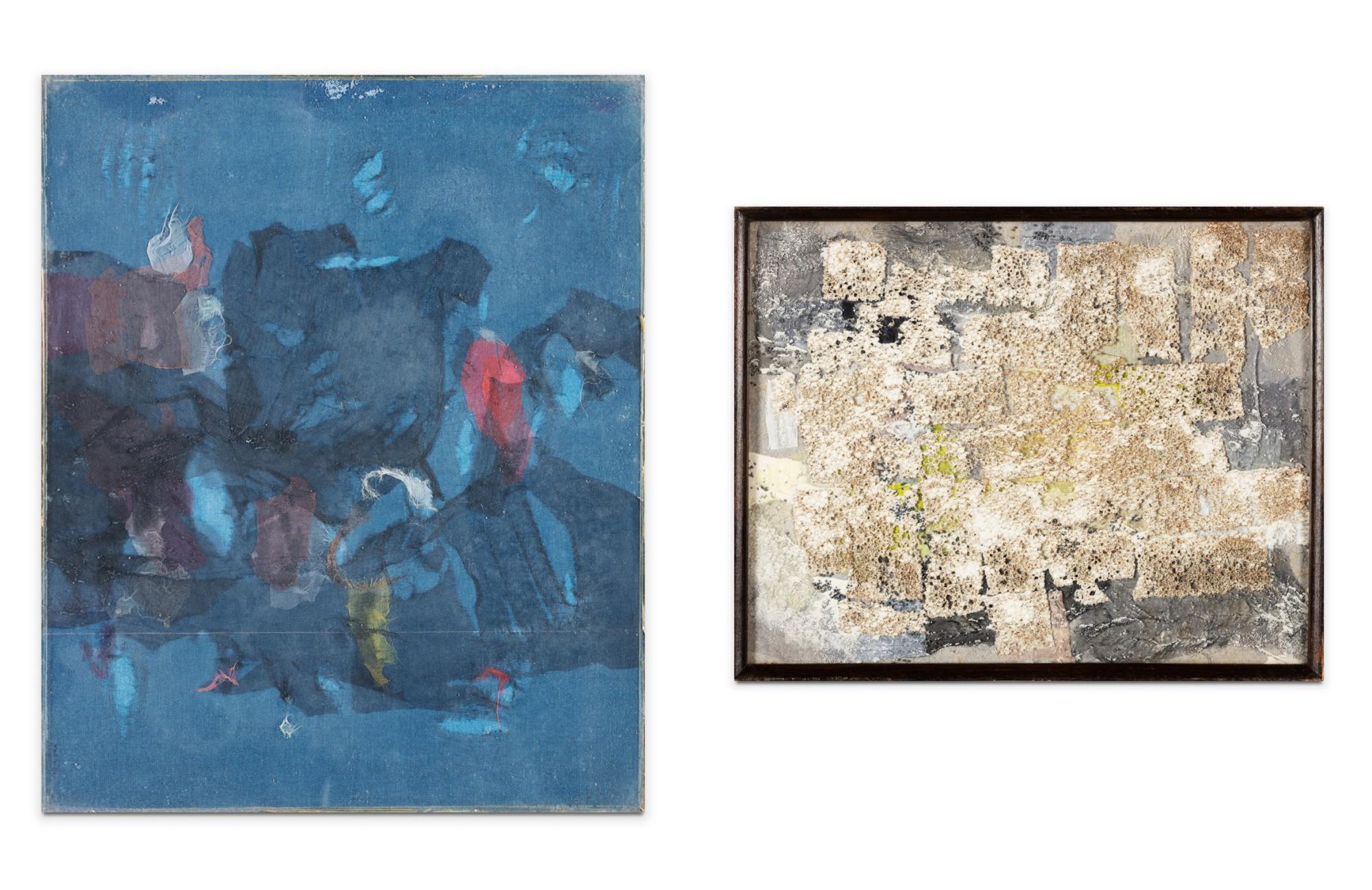 Yolande Fièvre - Espace Bleu (I) ; Soie-Oniro (Ii) [2 Works]