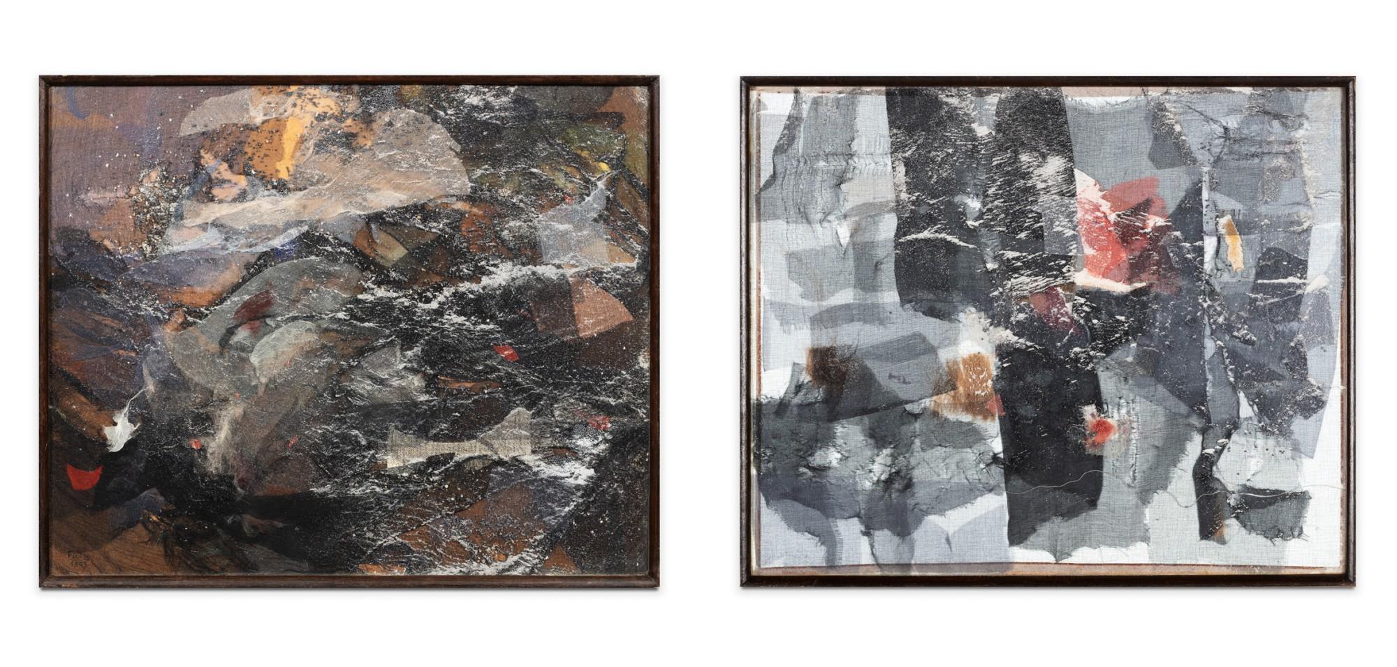 Yolande Fièvre - L\'Enlèvement Du 9 Avril (I) ; Mur Des Horus (Ii) [2 Works]