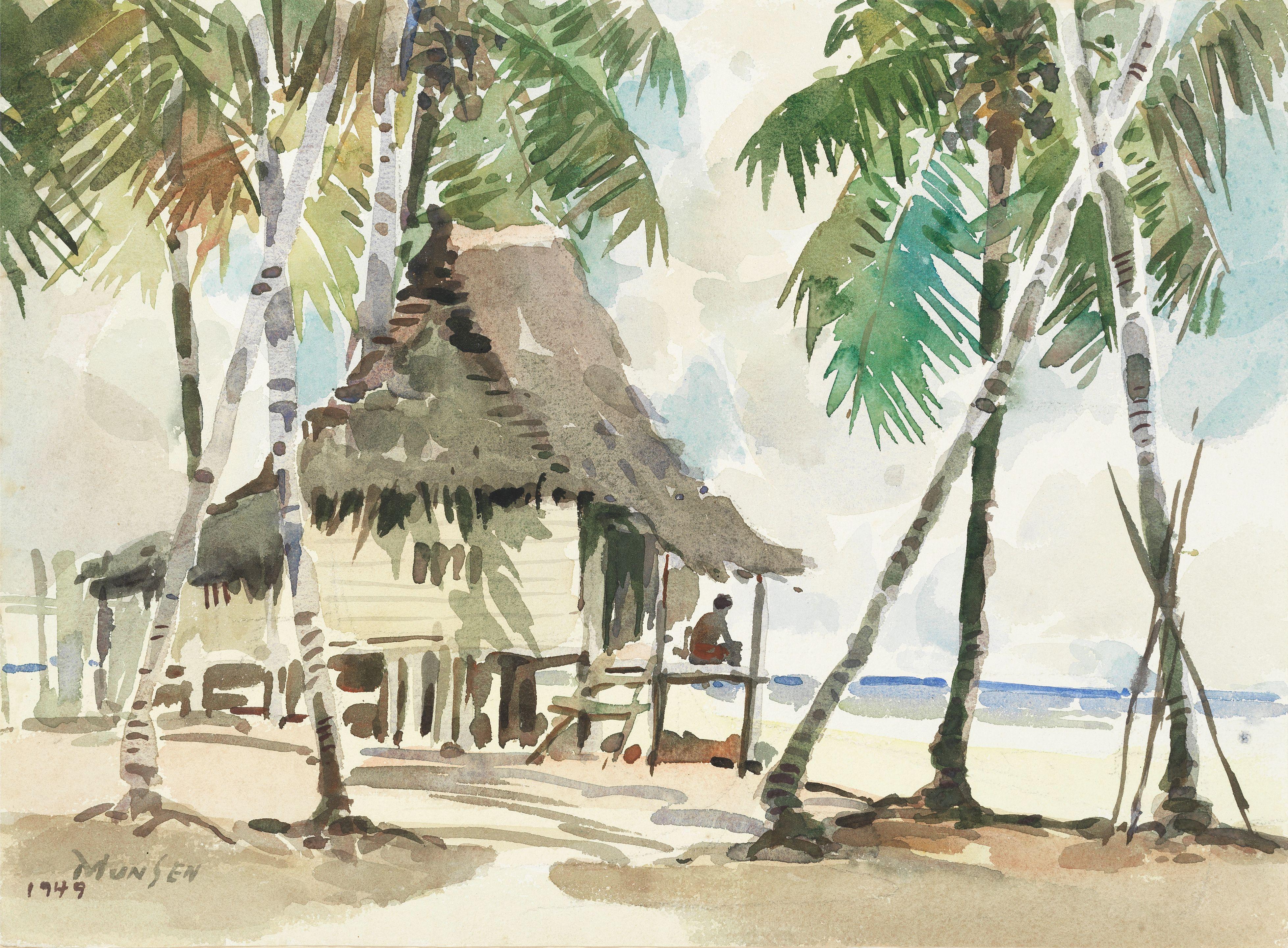 Yong Mun Sen - A Beach Hut