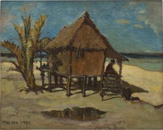 Yong Mun Sen - Hut on Beach