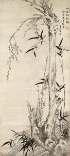 Yong Rong - Bamboo and Plum Blossoms