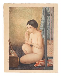 Yoshida Hiroshi - Kagami no mae (At the Mirror)