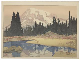 Yoshida Hiroshi - Mt. Rainier, 1953