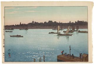 Yoshida Hiroshi - Sumida River (Sumidagawa)