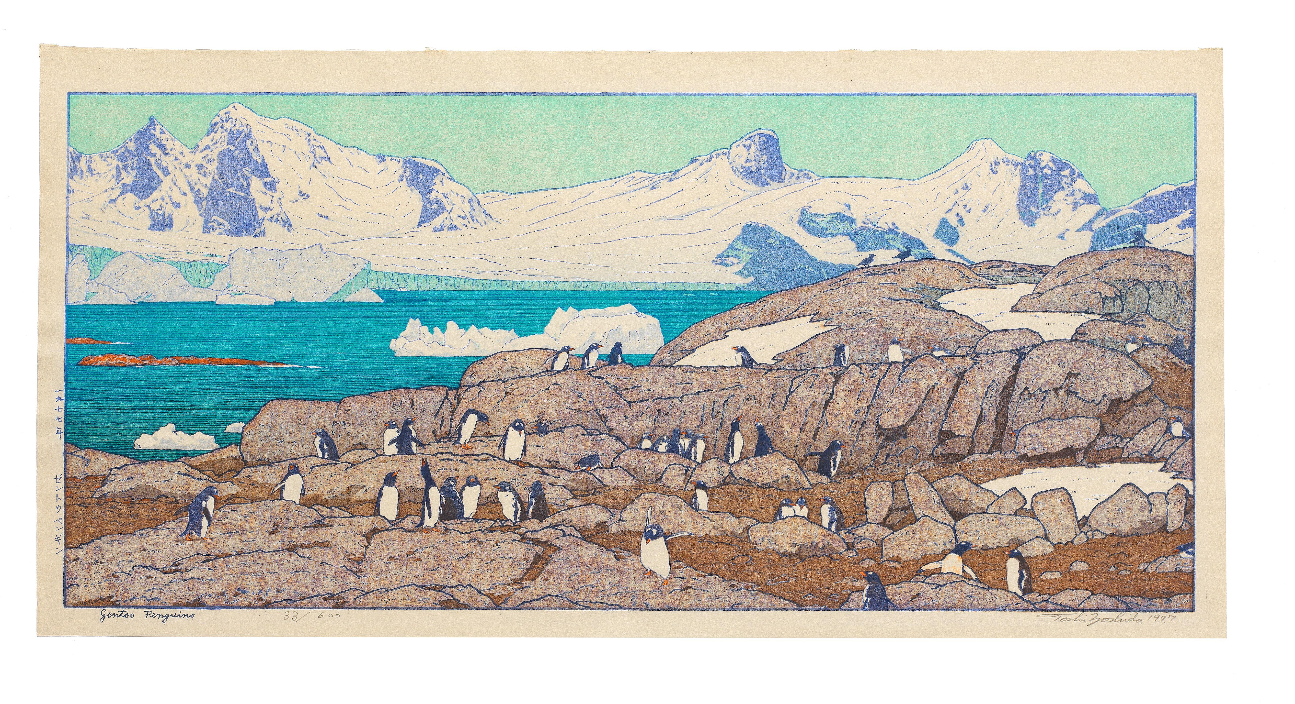 Yoshida Toshi - Zentou pengin (Gentoo Penguin)