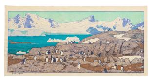 Yoshida Toshi - Zentou pengin (Gentoo Penguin)