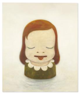 Yoshitomo Nara - Agent Orange (In the Milky Lake)