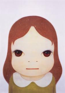 Yoshitomo Nara - Cosmic Girl (Eyes Open, Eyes Shut)