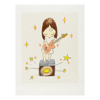 Yoshitomo Nara - Guitar Girl