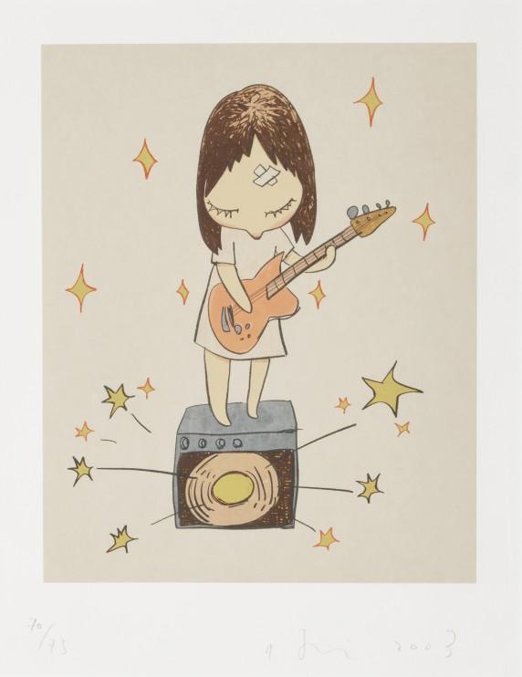 Yoshitomo  Nara - Guitar Girl