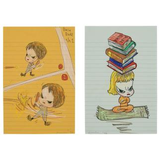 Yoshitomo Nara - (I) Baseball No.1 (Ii) Dicke Bücher