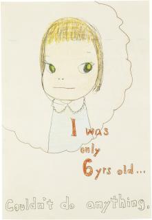 Yoshitomo Nara - I Was Only 6 Yrs Old... Couldn\'T Do Anything