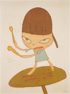 Yoshitomo Nara - Marching On A Butterbur Leaf