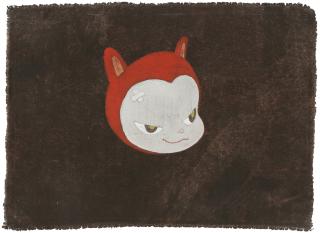 Yoshitomo Nara - Red Kitty