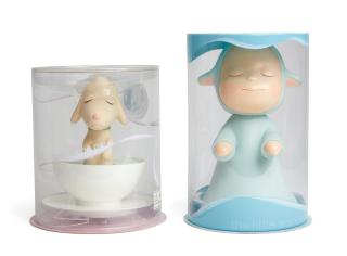 Yoshitomo Nara - The Little Wanderer; and Pup Cup