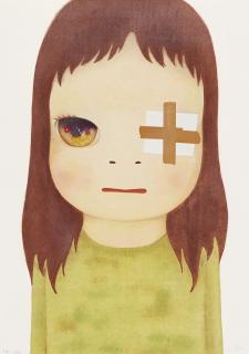 Yoshitomo Nara - Untitled (Eye Patch)