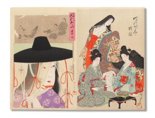 Yoshu Chikanobu - Meiji era (1868-1912), dated 1896 and 1897