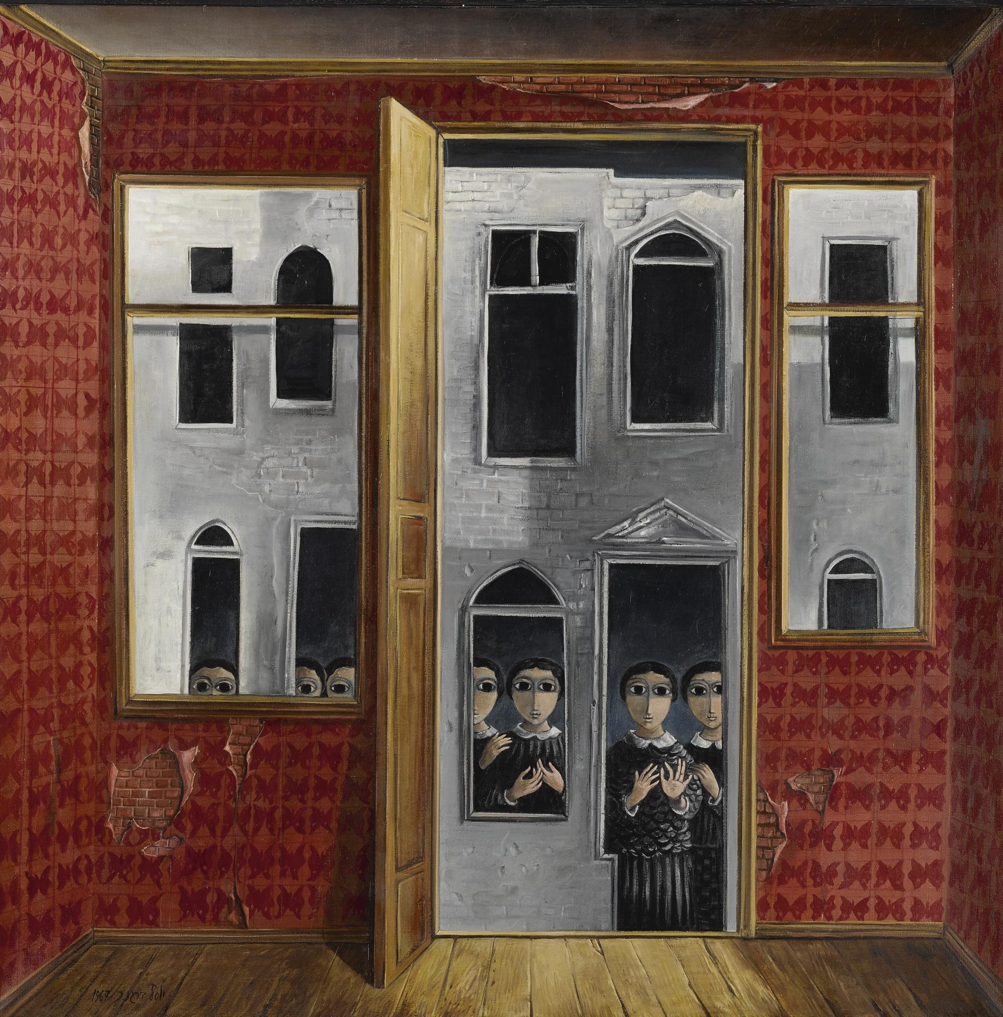 Yosl Bergner - Behind The Wall