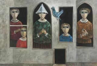 Yosl Bergner - Family Of Performers