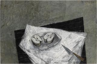 Yosl Bergner - Still Life With Apples