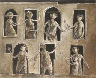 Yosl Bergner - The Blamers