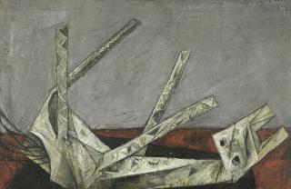 Yosl Bergner - Wooden Horse