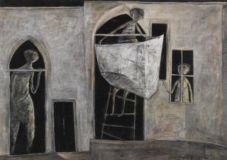 Yosl Bergner - Yaffa (Preparations For A Party)