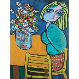 You Shaozhan - Girl With Red Shirt