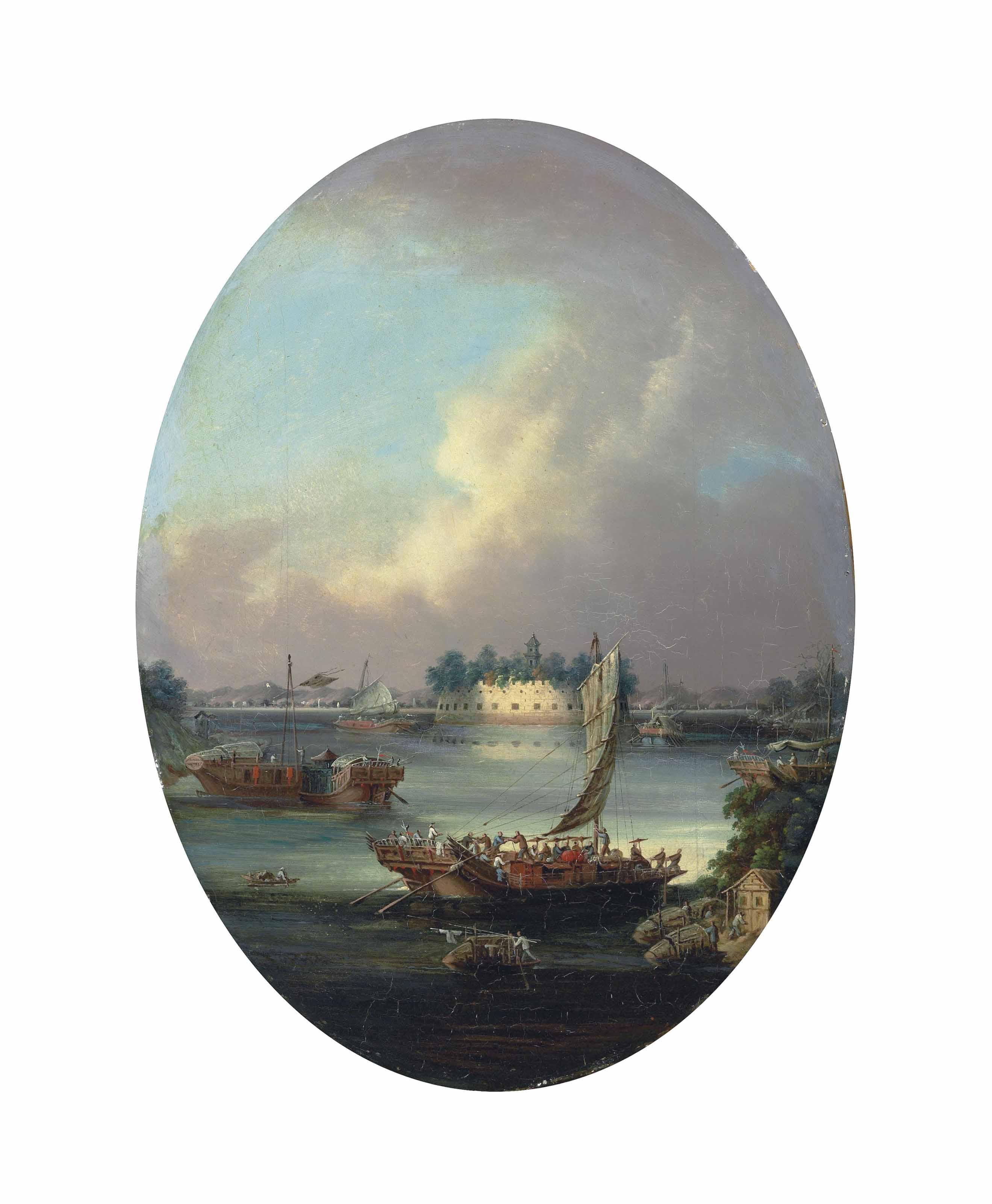 Youqua - Whampoa Pagoda; And Dahangjiao Fort