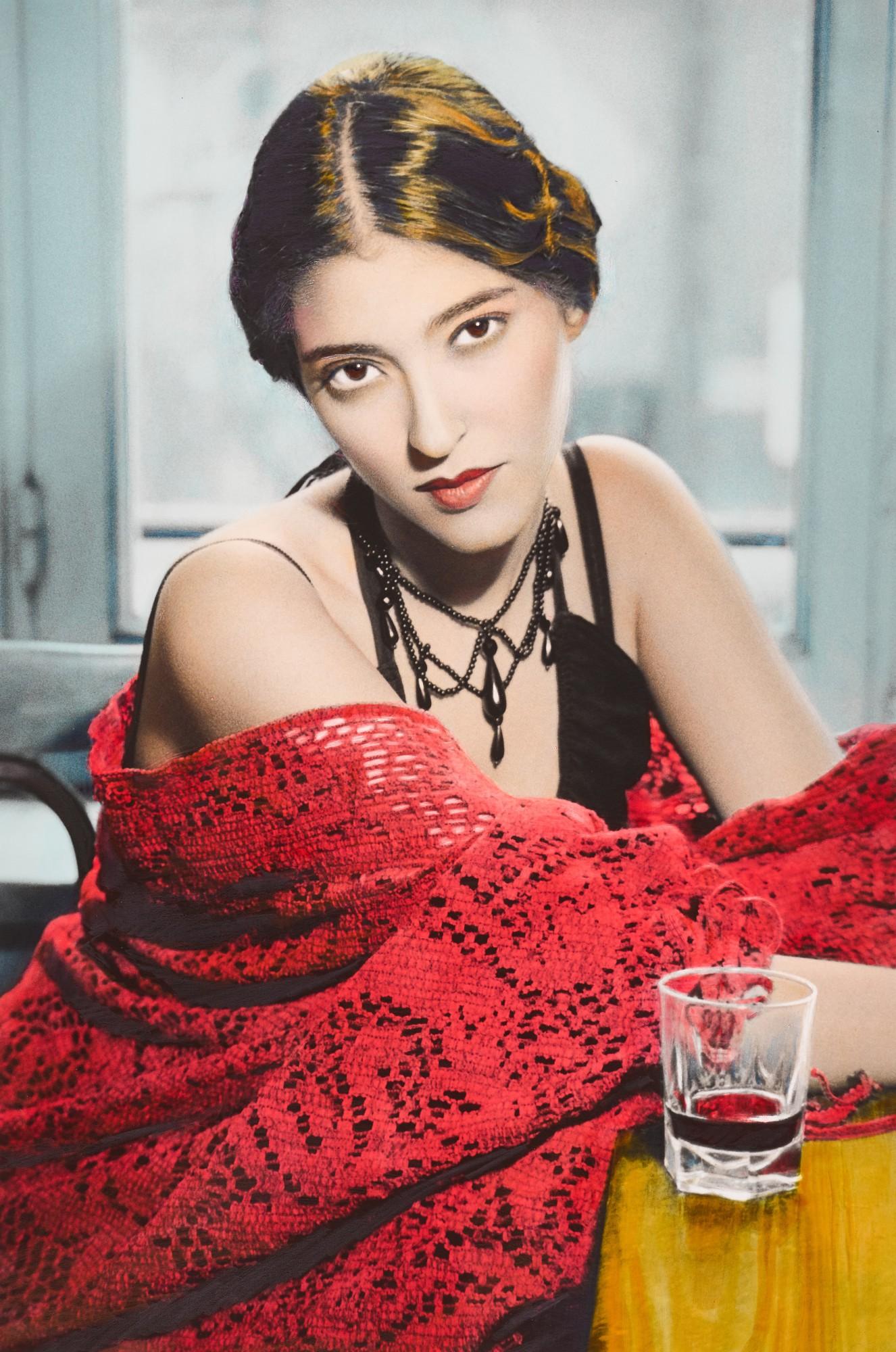 Youssef Nabil - Amani by Window, Cairo, 1993