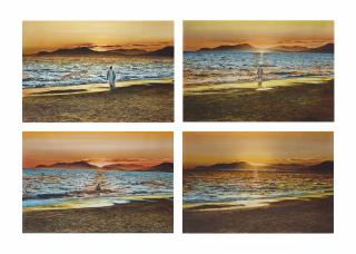 Youssef Nabil - I Will Go To Paradise - Self-Portrait, Hyères, 2008