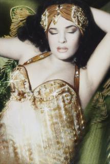 Youssef Nabil - Natacha with Eyes Closed, Cairo 2000