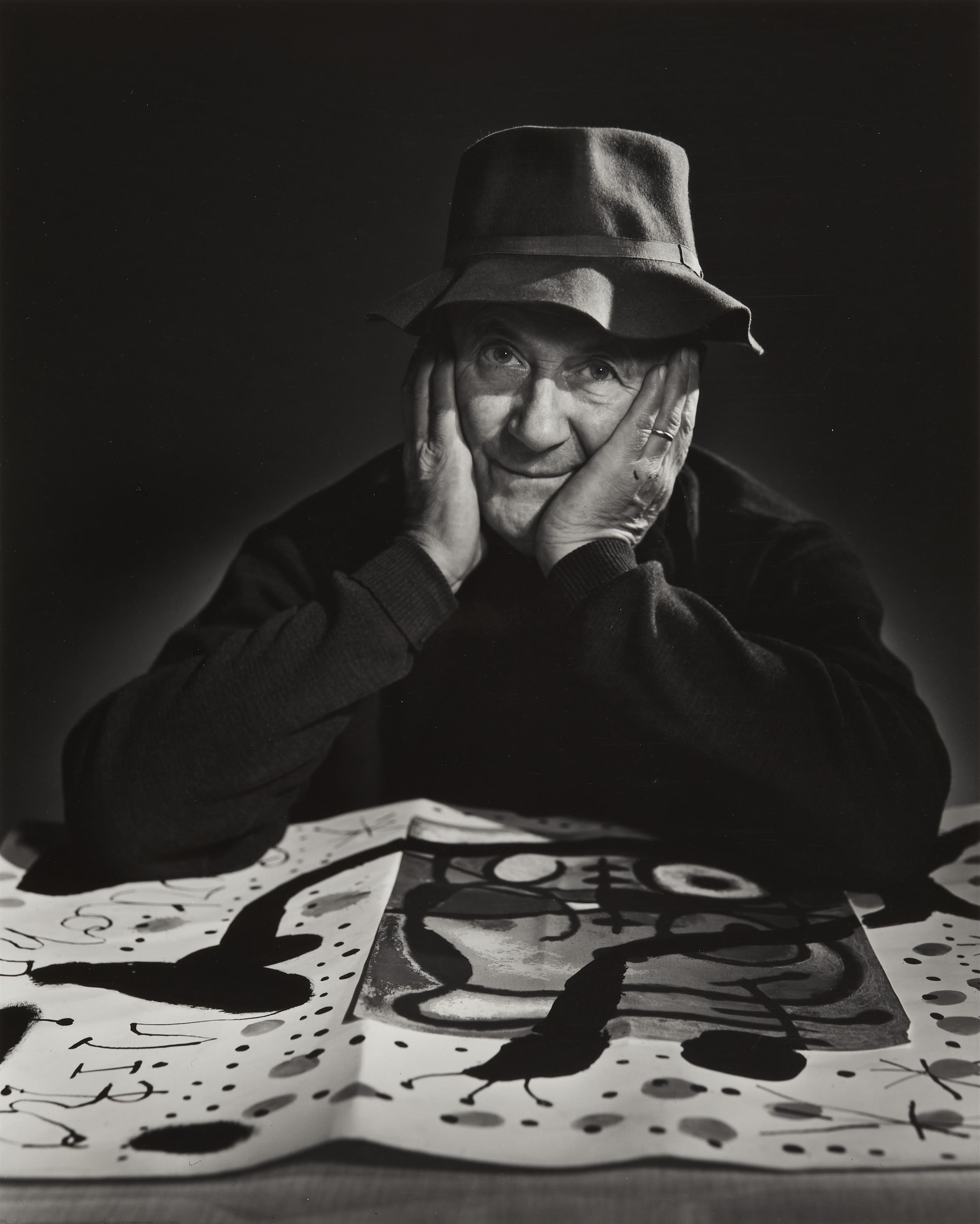 Yousuf Karsh - Joan Miró, Paris