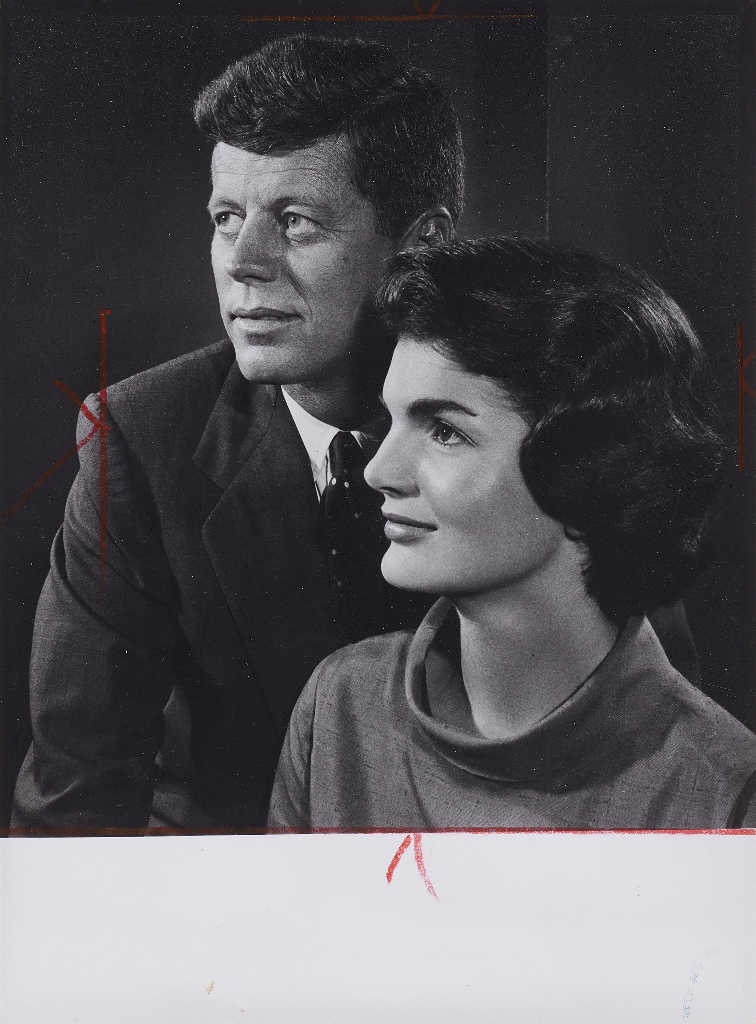 Yousuf Karsh - President and Mrs. John Kennedy