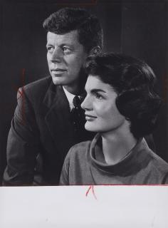 Yousuf Karsh - President and Mrs. John Kennedy