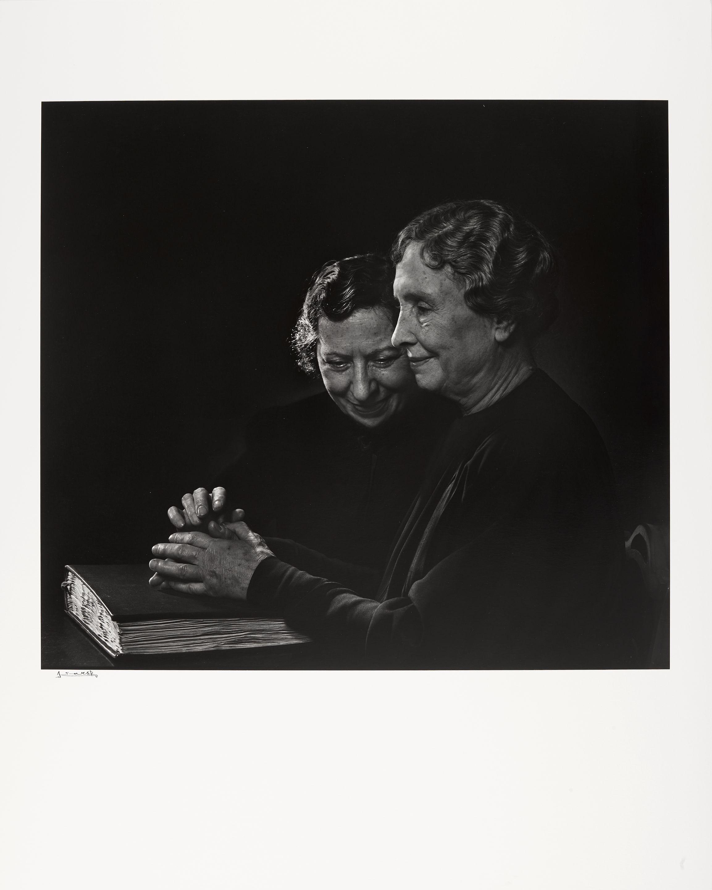 Yousuf Karsh - Selected Portraits (Helen Keller And Annie SullIvan; Albert Schweitzer; Jean Sibelius; And Jacques Cousteau) 4