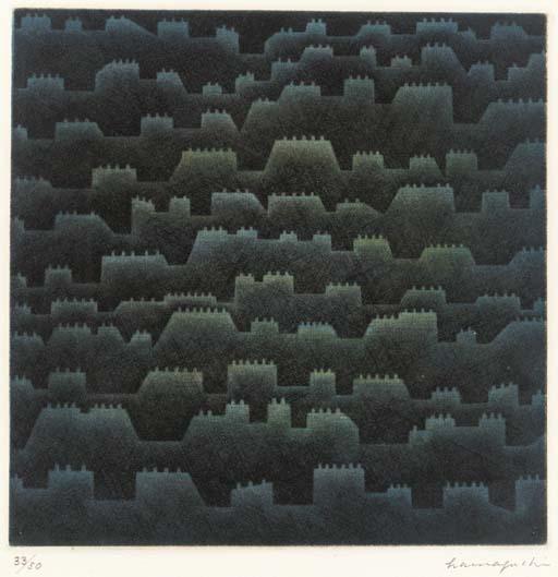 Yozo Hamaguchi - Roofs of Paris (M. Gallery 42)