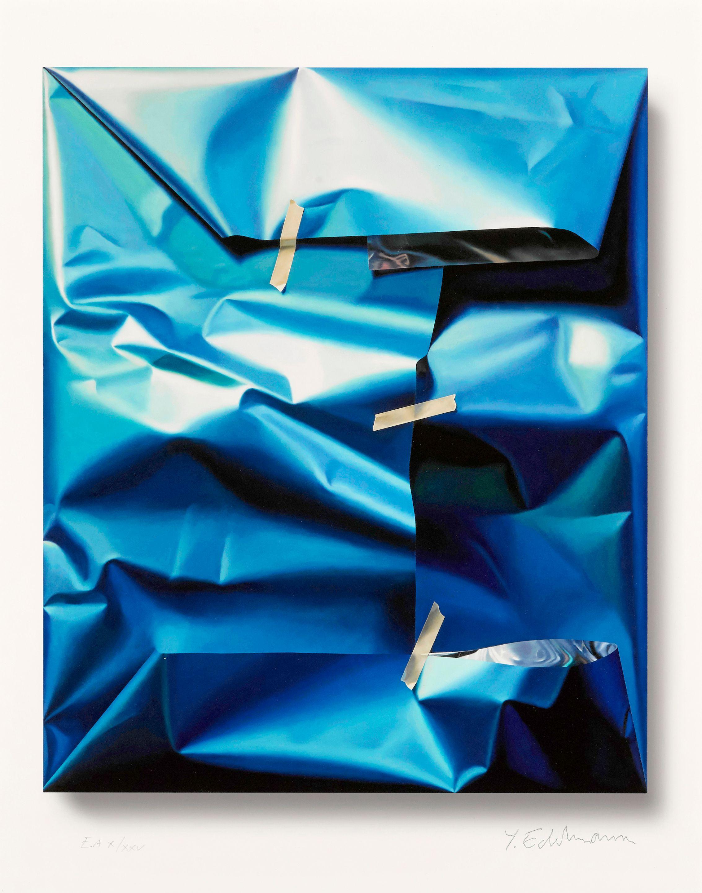 Yrjo Edelmann - Repetitive sensations of Yves Klein Blue II, 2016