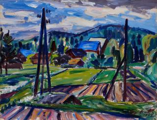 Yrjö Saarinen - Landscape.