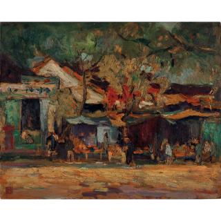 Yu Ben - Countryside Village Scene