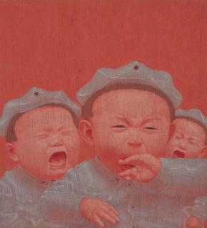 Yu Chen - Red Babies Series No. 24
