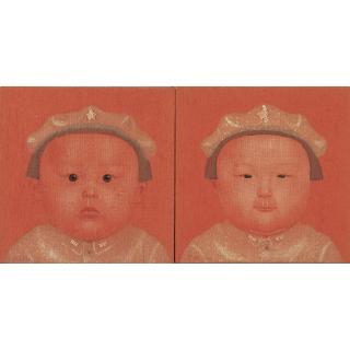 Yu Chen - Red Babies Series (Set Of Two)