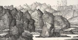 Yu Chengyao - Dawn Break over Spring Mountains and Streams