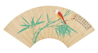 Yu Fei\'An - Cardinal and Bamboo