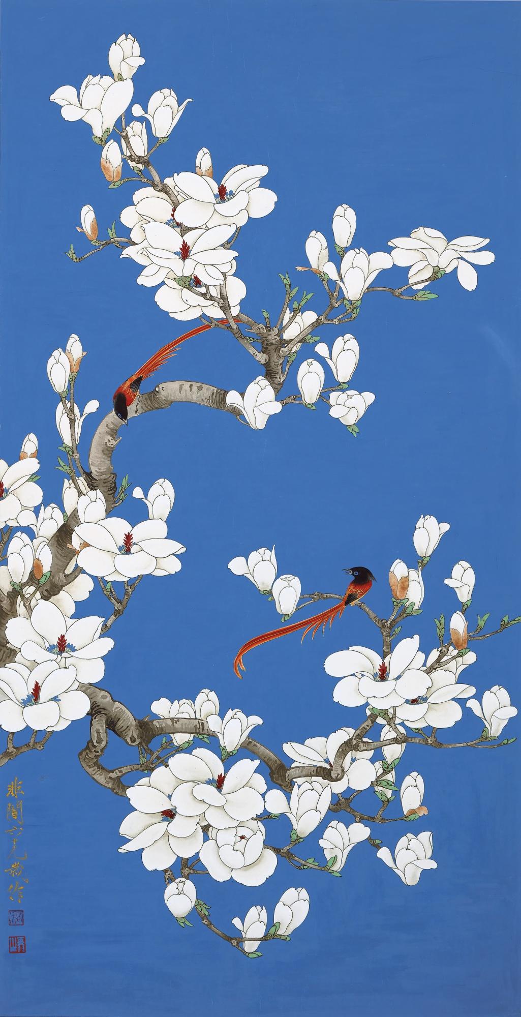 Yu Fei\'An - Paradise Flycatchers By Magnolia