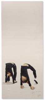 Yu Hong - Deux enfants acrobates