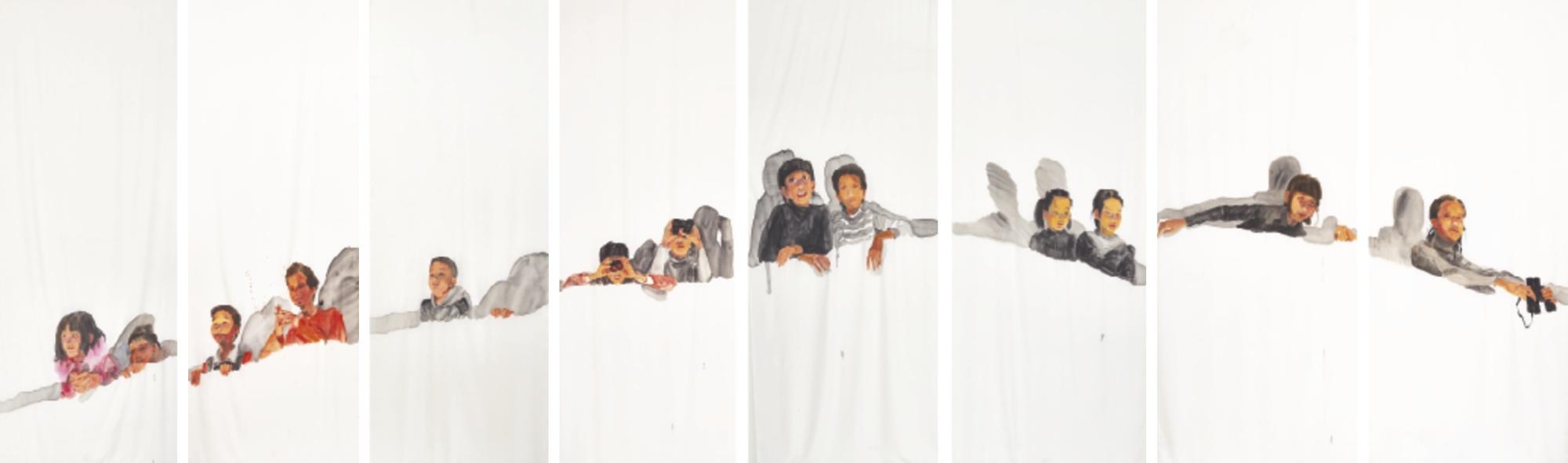 Yu Hong - Looking (Set Of Eight)