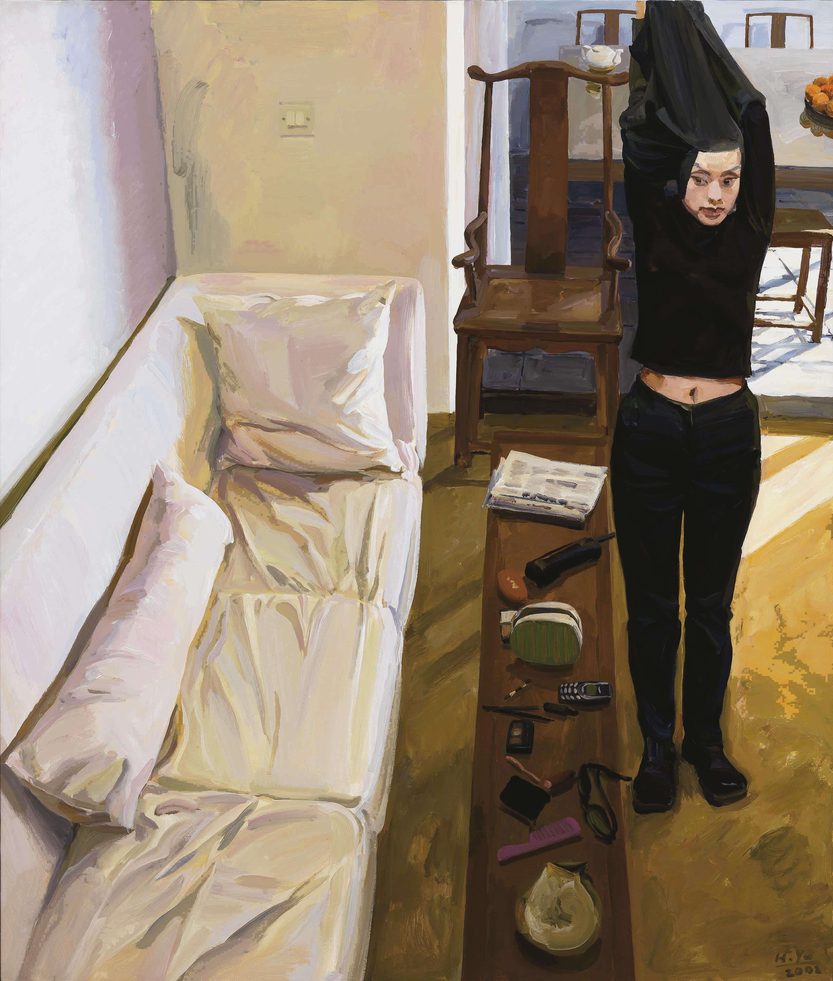 Yu Hong - Routine - Undressing